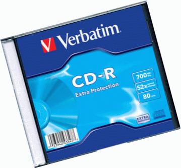 CD-R SLIM CASE VERBATIM